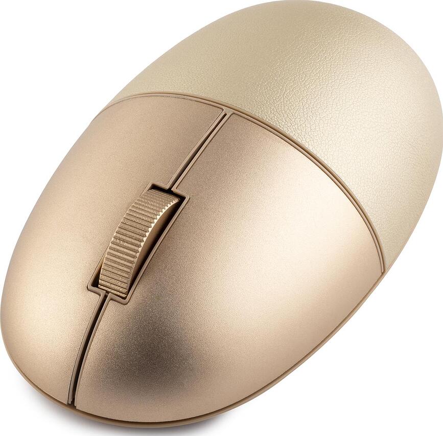 Souris sans fil, dorée