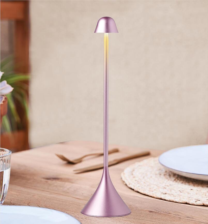 Steli Bell Stolna Lampa svijetloružičasta