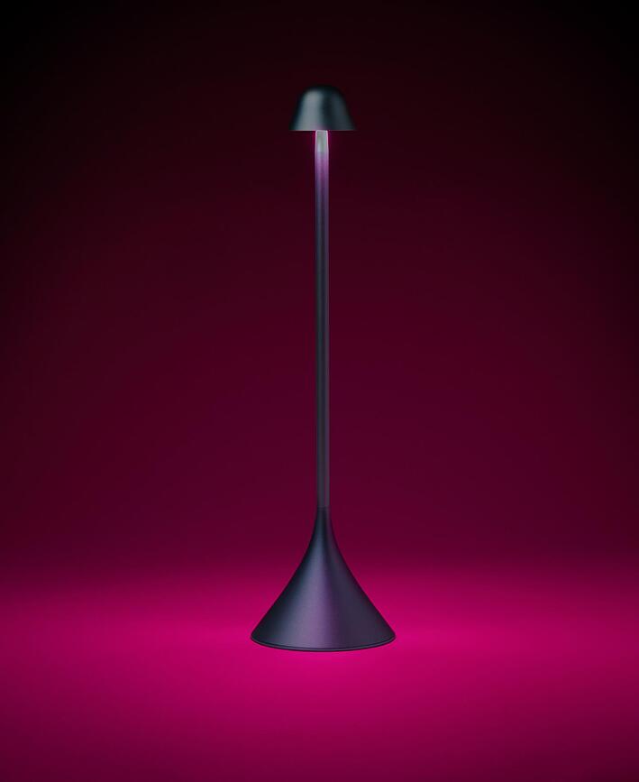 Steli Bell Stolna Lampa svijetloružičasta