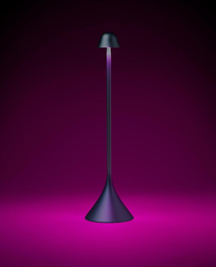 Steli Bell Lampe à poser, rose clair