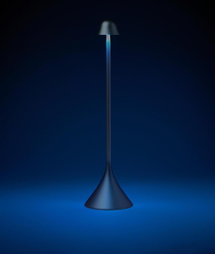 Steli Bell Lampe à poser, rose clair