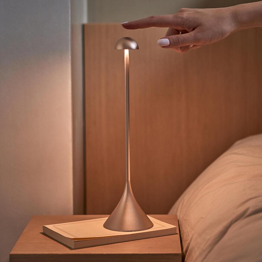 Steli Dome Stolna Lampa tamnocrvena