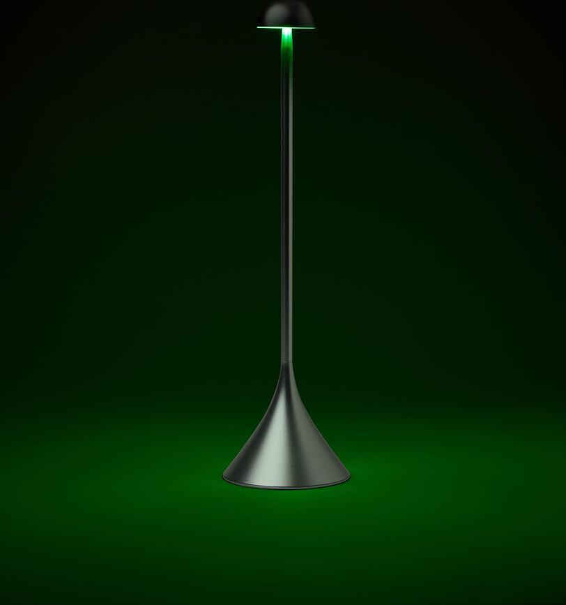 Steli Dome Stolna Lampa tamnocrvena