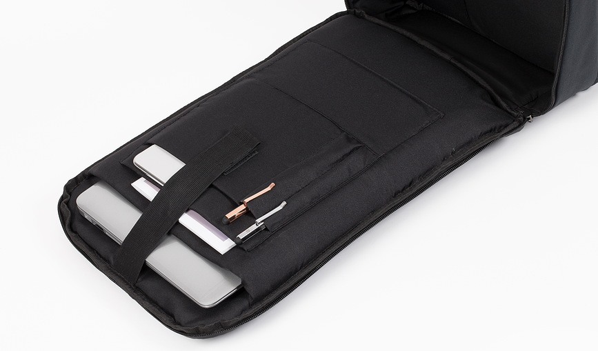 Track Double Sac À Dos Convertible, noir