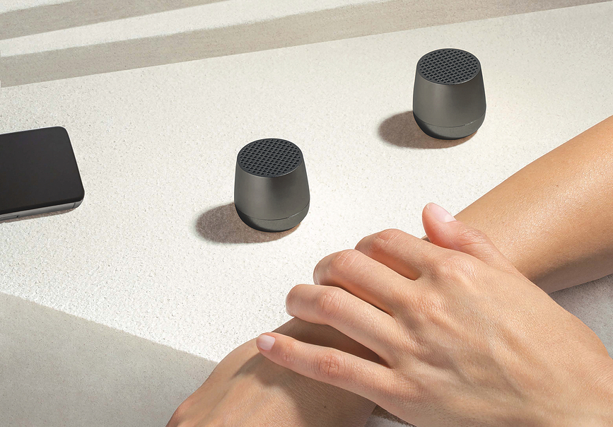 Twin Mino+ Ηχεία, χρυσά, αλουμινένια, 2 τμχ