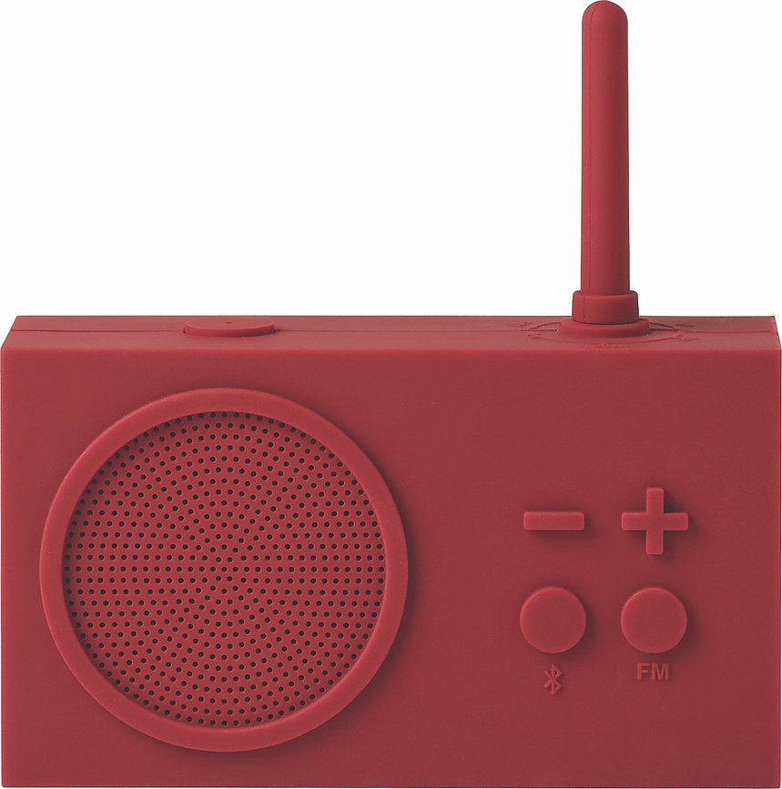 Tykho 3 Radio, rouge foncé