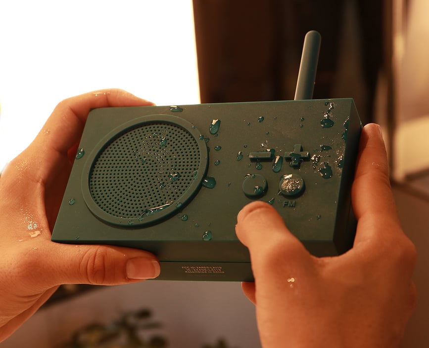 Tykho 3 Ραδιόφωνο, λευκό