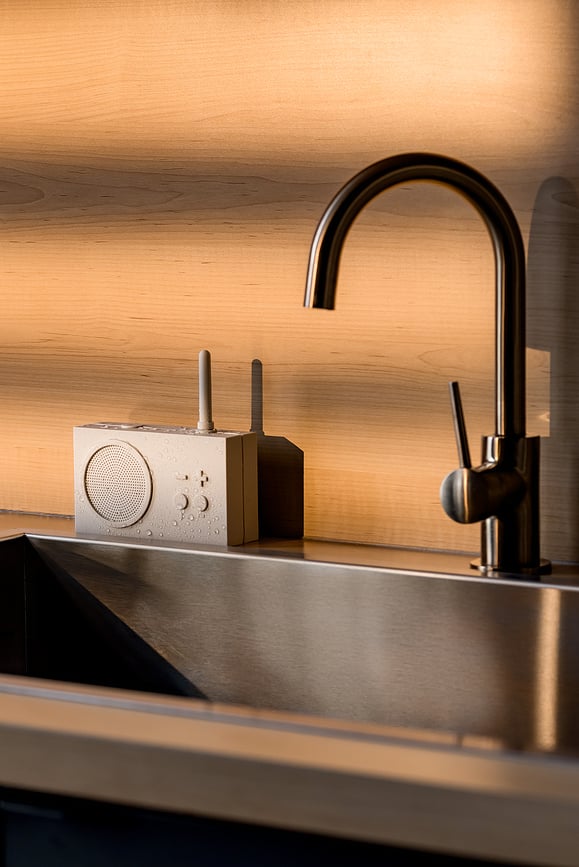 Tykho 3 Ραδιόφωνο, λευκό