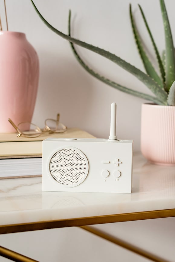 Tykho 3 Ραδιόφωνο, λευκό