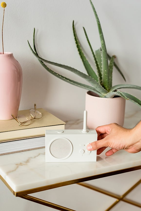 Tykho 3 Ραδιόφωνο, λευκό