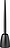 Various Stylo Roller avec support, noir