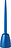 Various Tintenroller blau mit Untersetzer