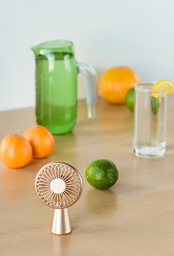 Ventilador Wino, 13 cm, lila