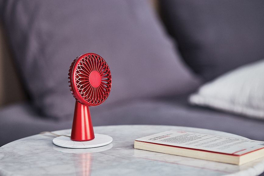 Wino Ventilateur 13 cm, lilas