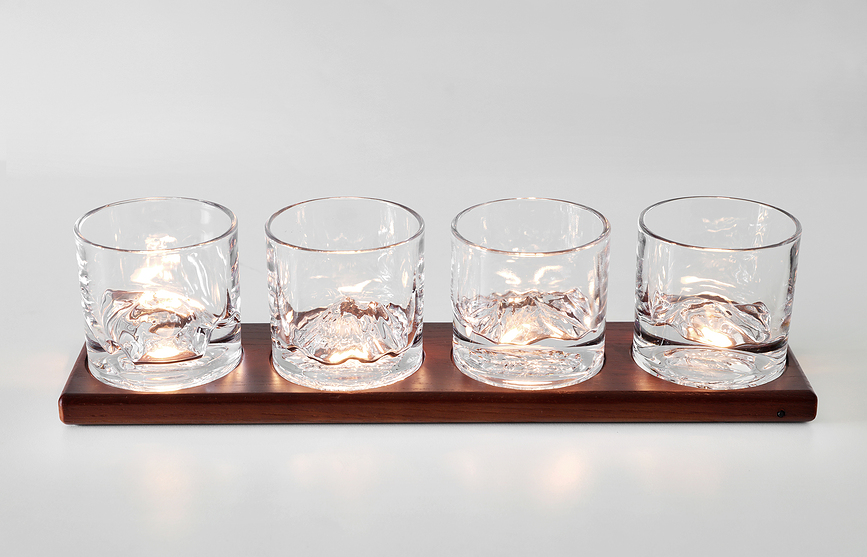 Bandeja para degustación de whisky Liiton