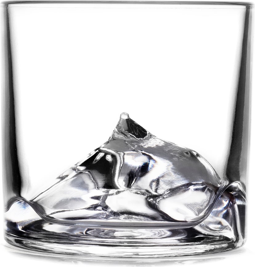 Decantador para whisky Everest, con vasos, Set de 5 piezas