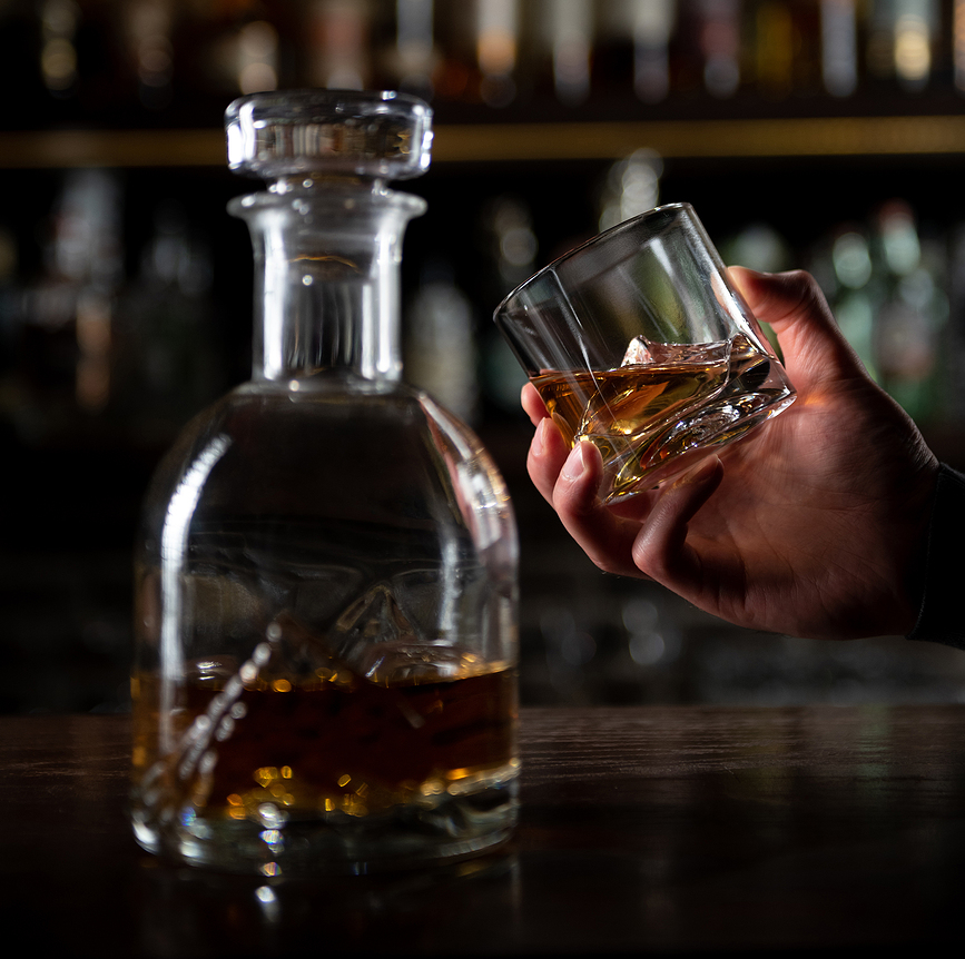 Everest Dekanter Set za viski 5-dijelni