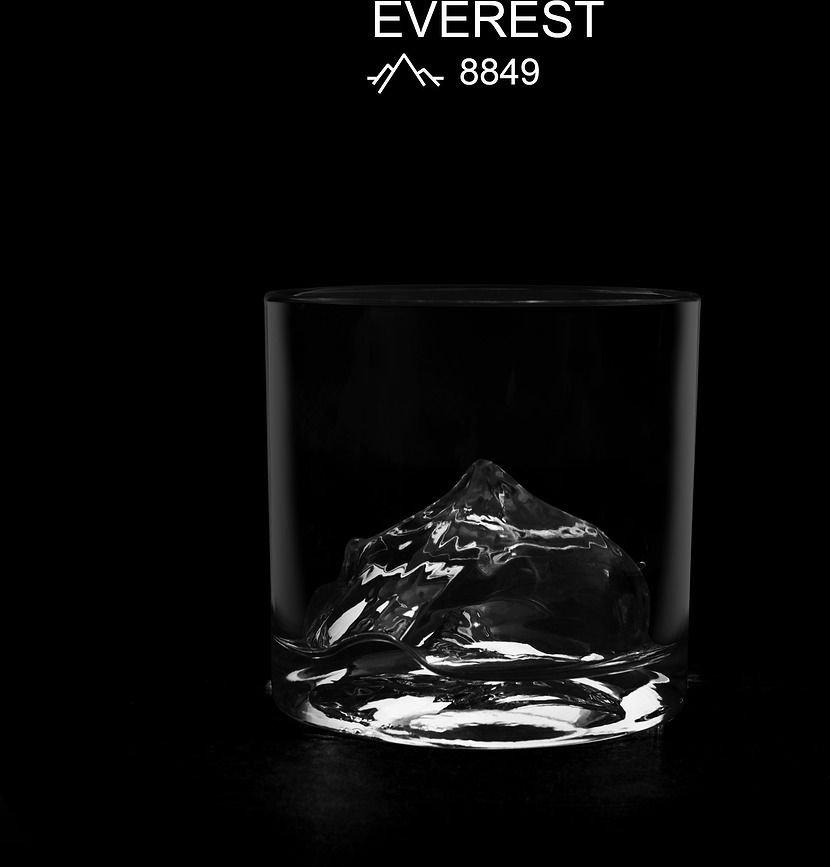 Everest Karafa za viski s kozarci, 5-delni set