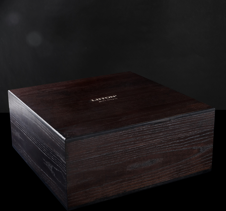 Everest Luxury Karafa za viski, s kozarci, podstavki in pladnjem, 14-delni set