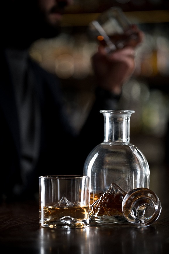 Everest Verres à Whisky, Lot de 4