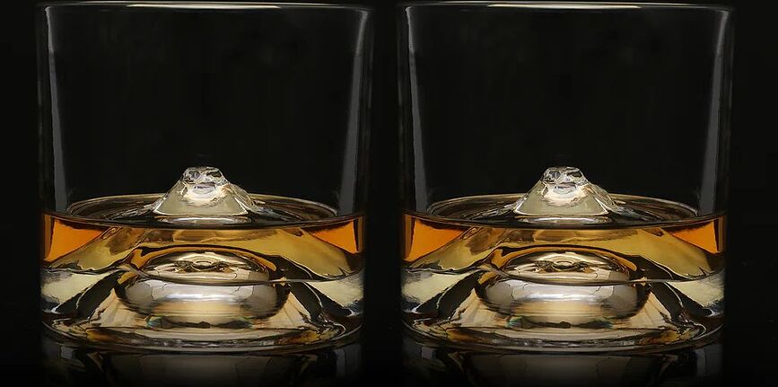 Fuji Verres à Whisky, Lot de 2