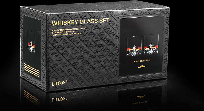 Fuji Verres à Whisky, Lot de 2