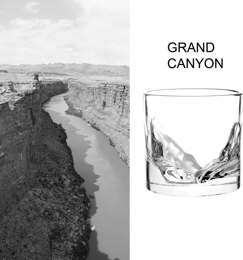 Grand Canyon Čaše za viski 4 kom.