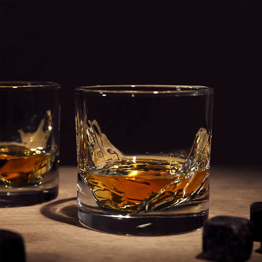 Grand Canyon Verres à Whisky, Lot de 4
