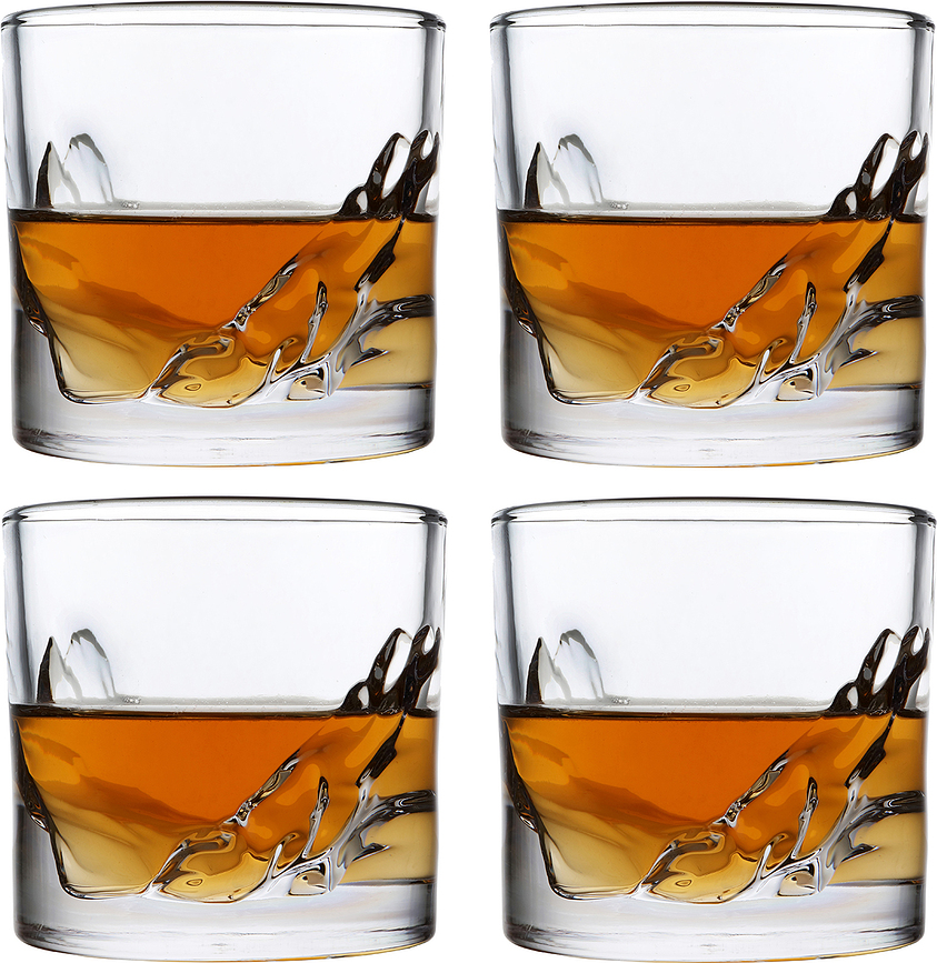 Grand Canyon Verres à Whisky, Lot de 4