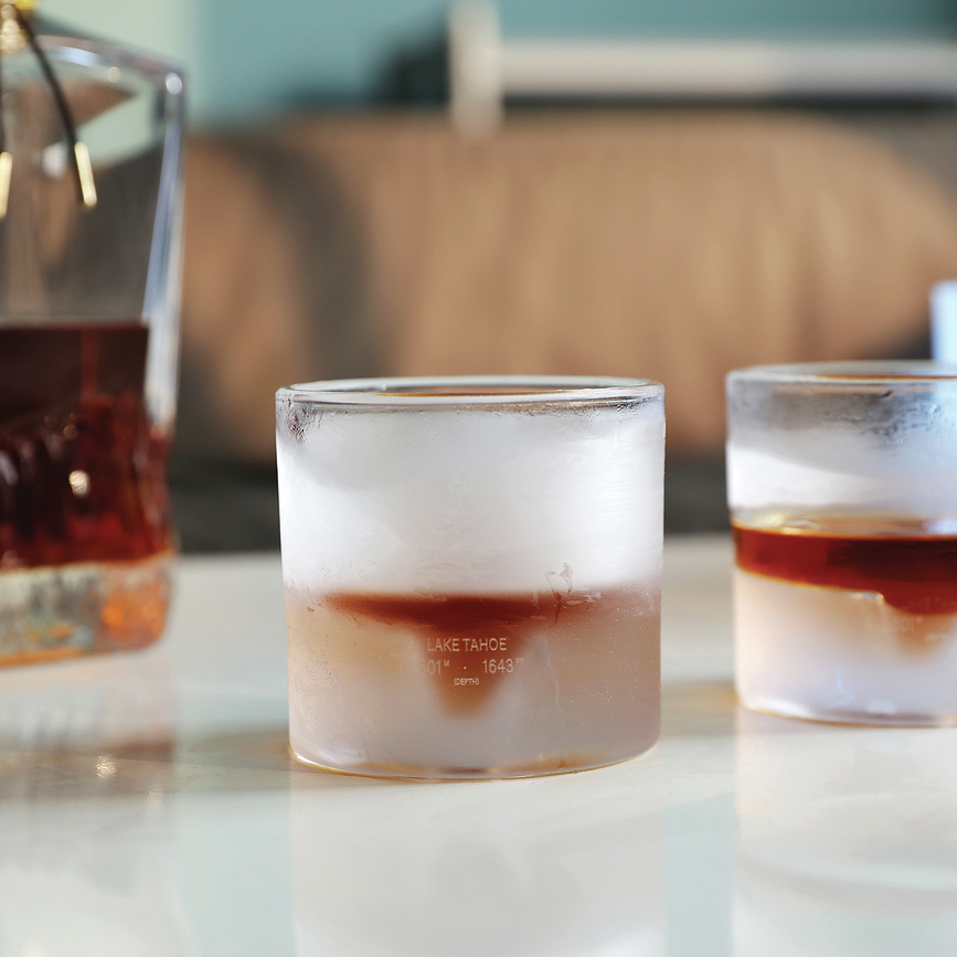 Lake Tahoe Verres à whisky, Lot de 2