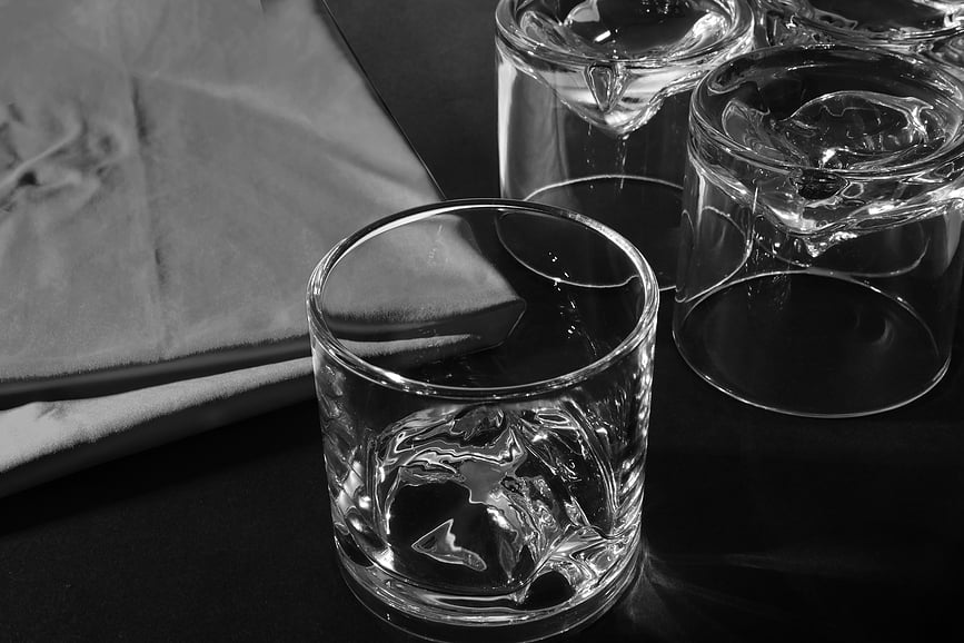 Liiton Chiffons de polissage pour verre, Lot de 2