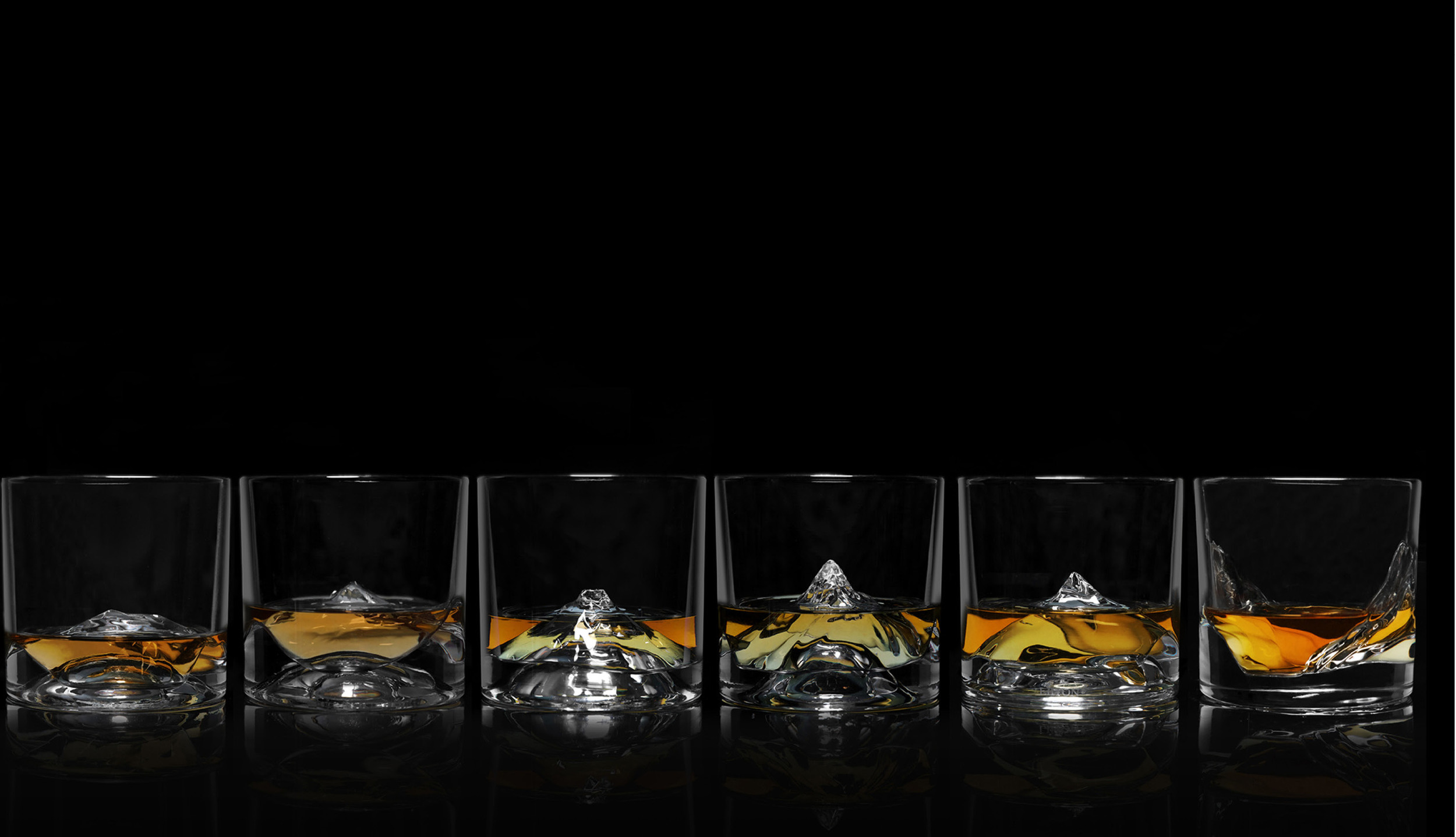 LIITON Grand Canyon Whiskey Glasses- Set of 4 4 Count (Pack of 1)