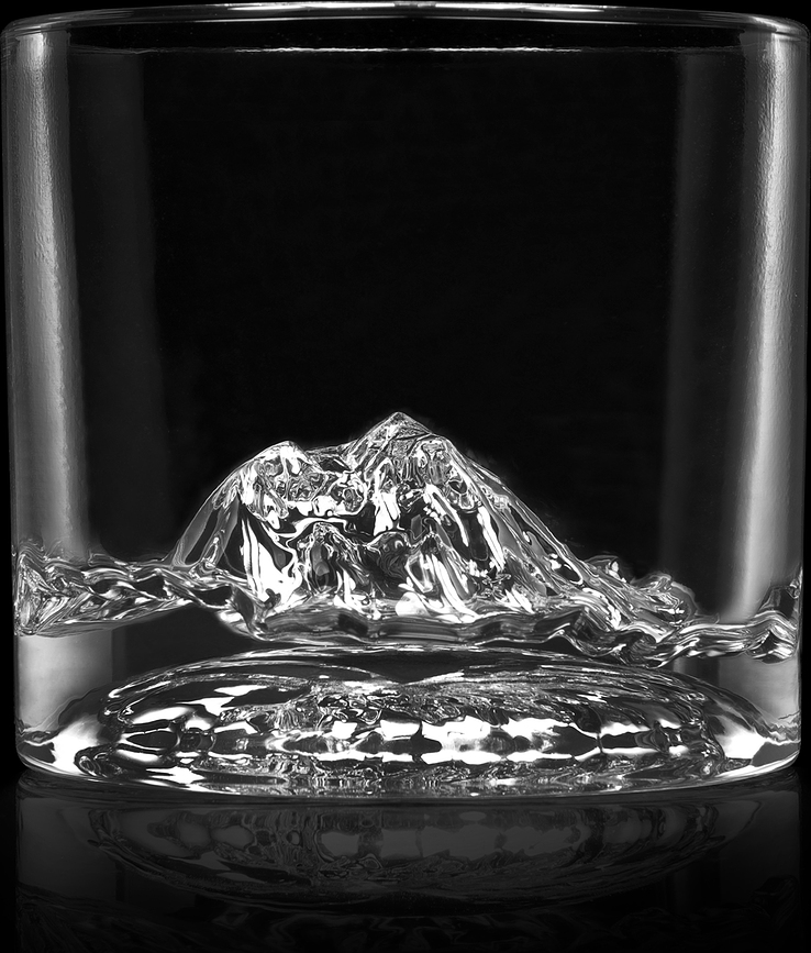 Mount Rainer Verres à Whisky, Lot de 2