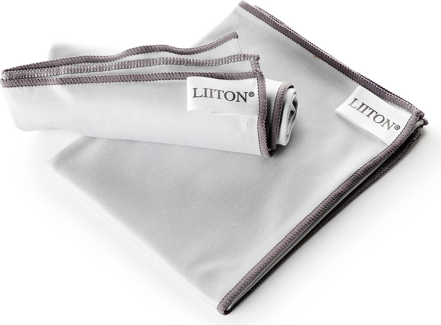 Paños de pulido para cristal Liiton, 2 unidades