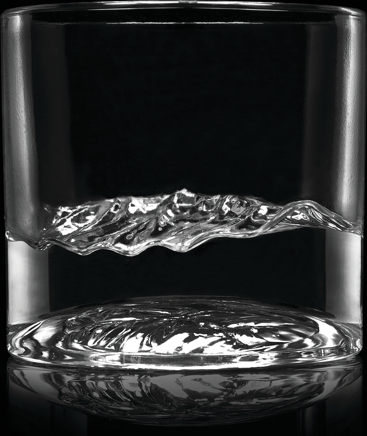 Smoky Mountain Verres à whisky, Lot de 2