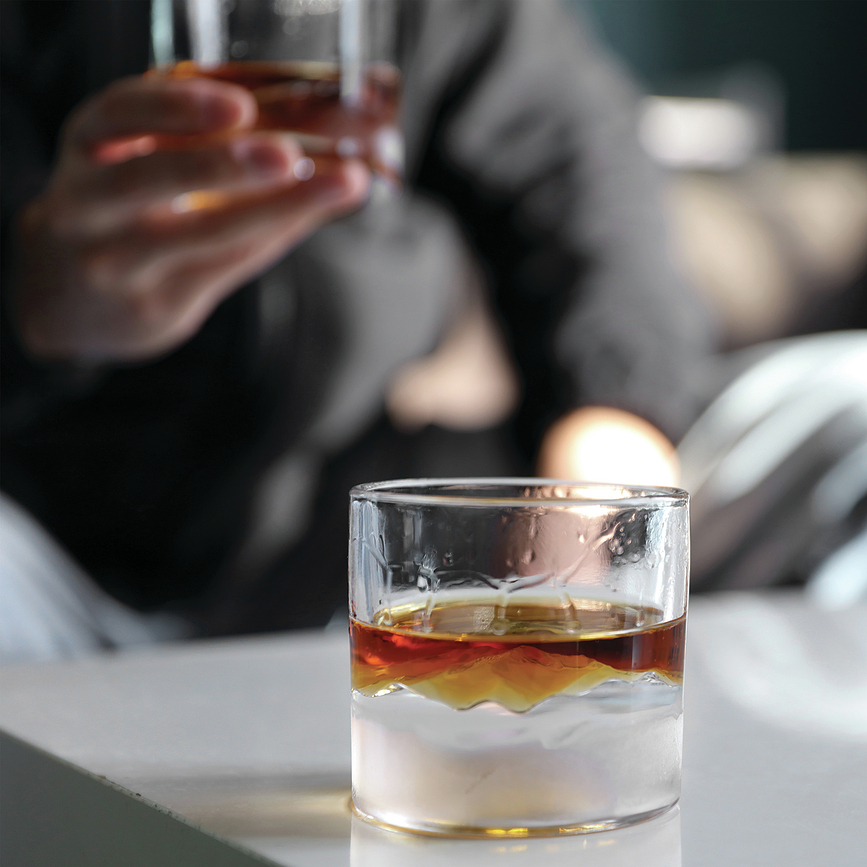 Smoky Mountain Verres à whisky, Lot de 2