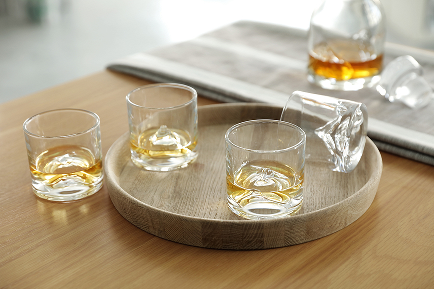 The Peaks Verres à Whisky, Lot de 4