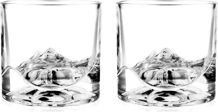 Vasos de whisky Denali, Pack de 2 unidades