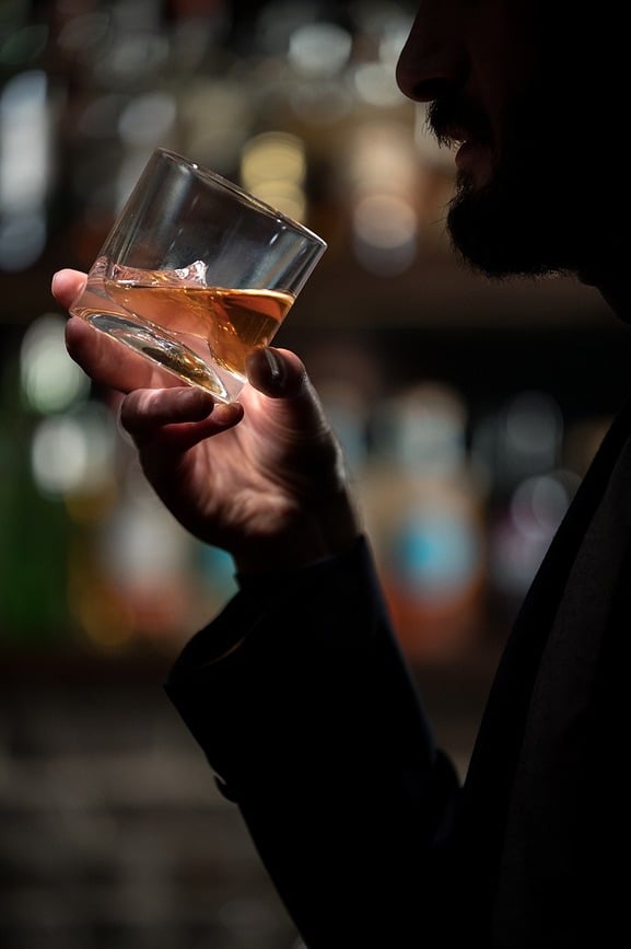 Vasos de Whisky Everest, Pack de 2 unidades