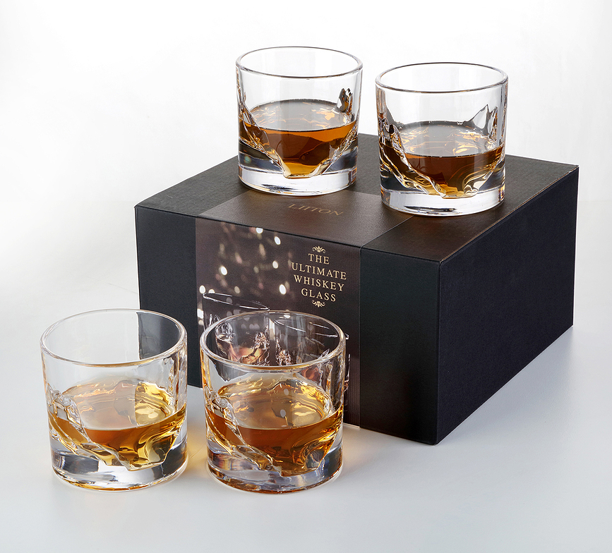 Vasos de Whisky Grand Canyon, Pack de 4