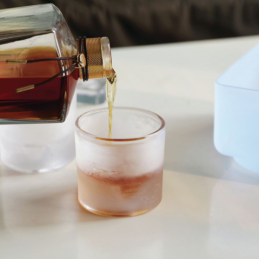 Vasos de Whisky Lake Tahoe, Pack de 2