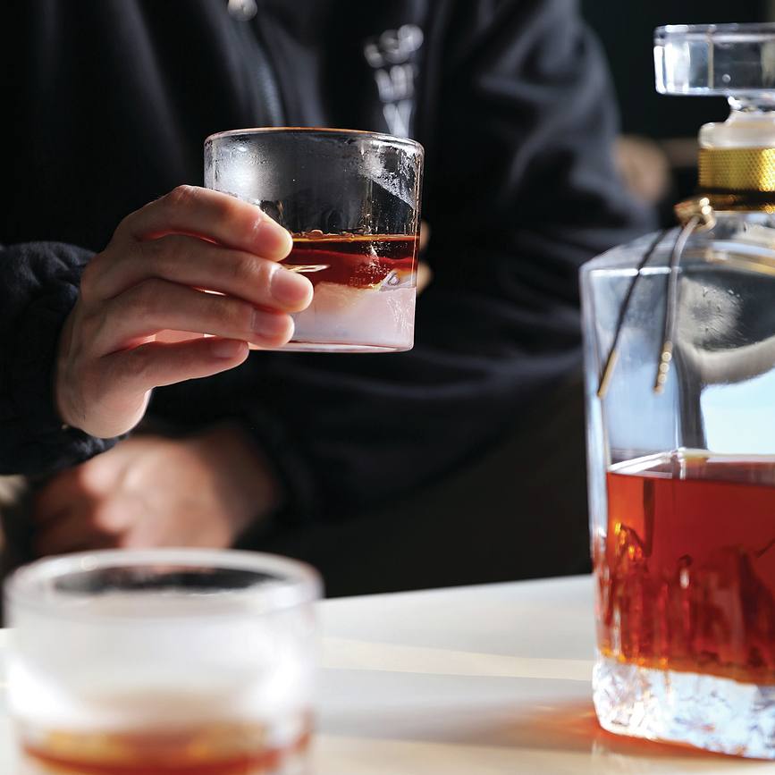 Vasos de Whisky Lake Tahoe, Pack de 2