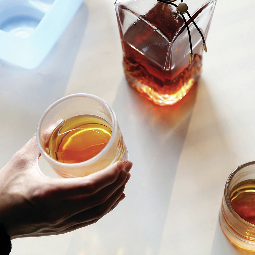 Vasos de Whisky Lake Tahoe, Pack de 2