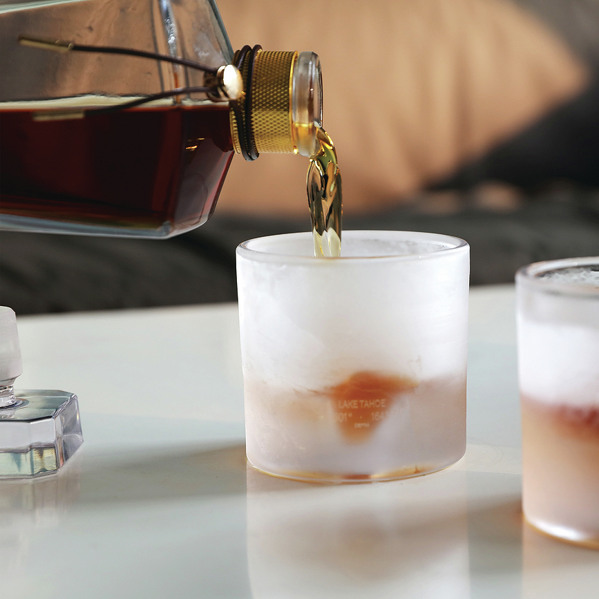 Vasos de Whisky Lake Tahoe, Pack de 2