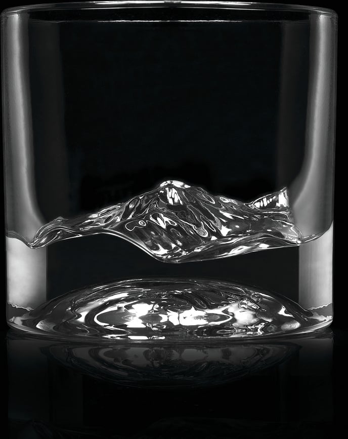 Vasos de whisky Rocky Mountains, Pack de 2