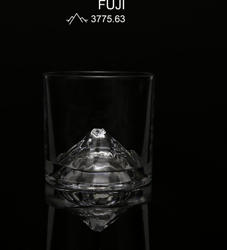 Vasos para whisky Fuji, 2 unidades