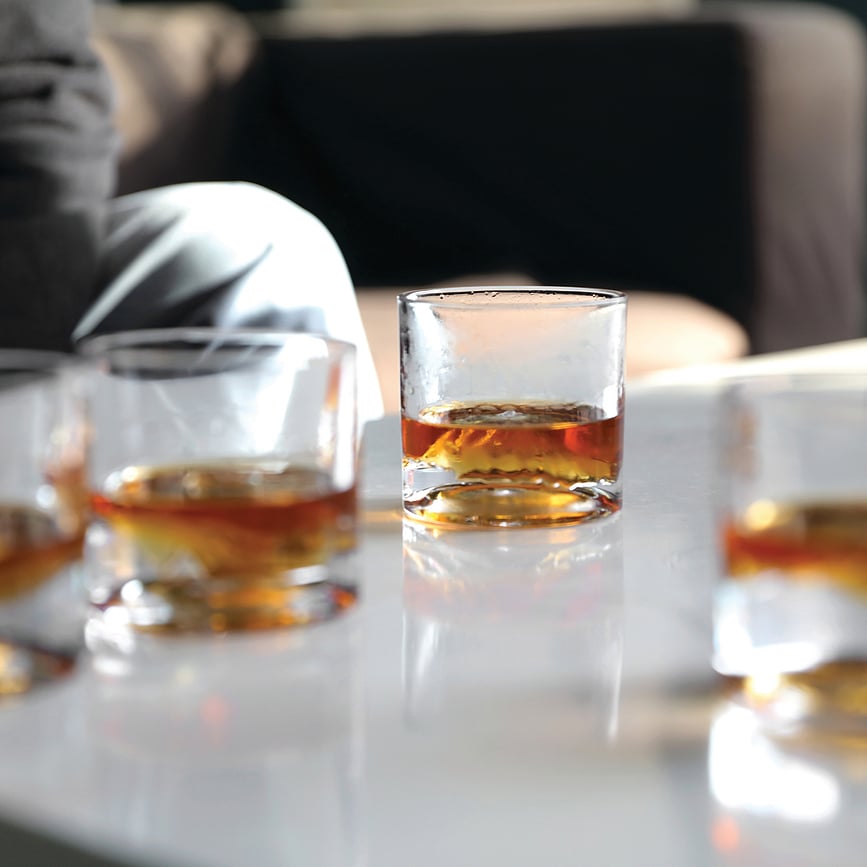 Vasos para whisky The American Peaks, 4 unidades