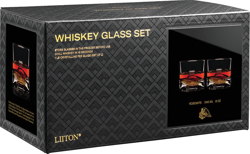 Vasos para whisky Yosemite, 2 unidades