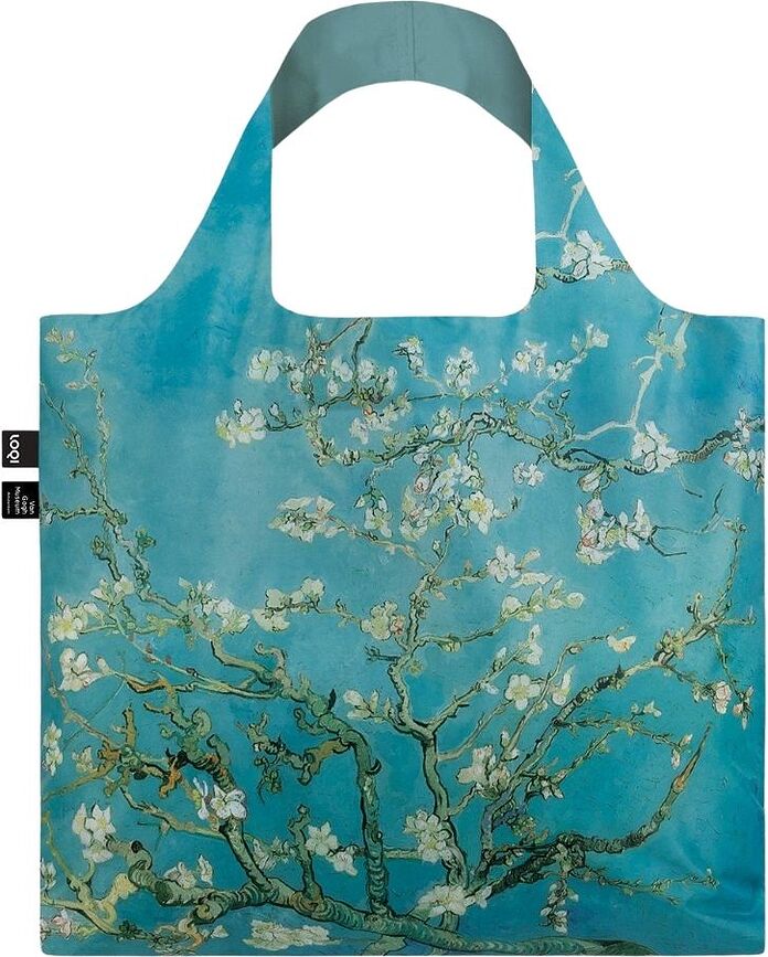 Bolsa de compra reciclada LOQI Museum, diseño Vincent van Gogh "Almendro en Flor"