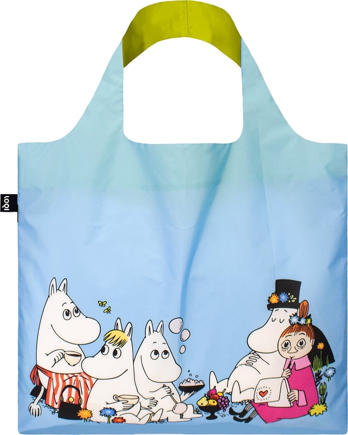 Bolsa de material reciclado LOQI Museum Moomin Family